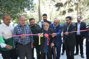 افتتاح حسینیه بوستان رضوان و برگزاری یادمان شهید گمنام در منطقه ۱۰