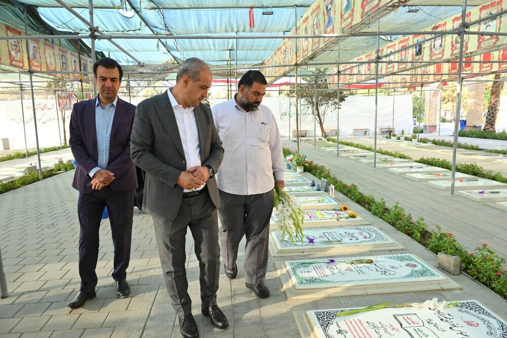 ساماندهی قطعه ۲۹ گلزار شهدای بهشت زهرا، ادای دین منطقه یک به شهدای شلمچه