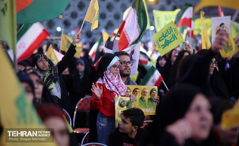 مراسم بزرگداشت شهدای مقاومت