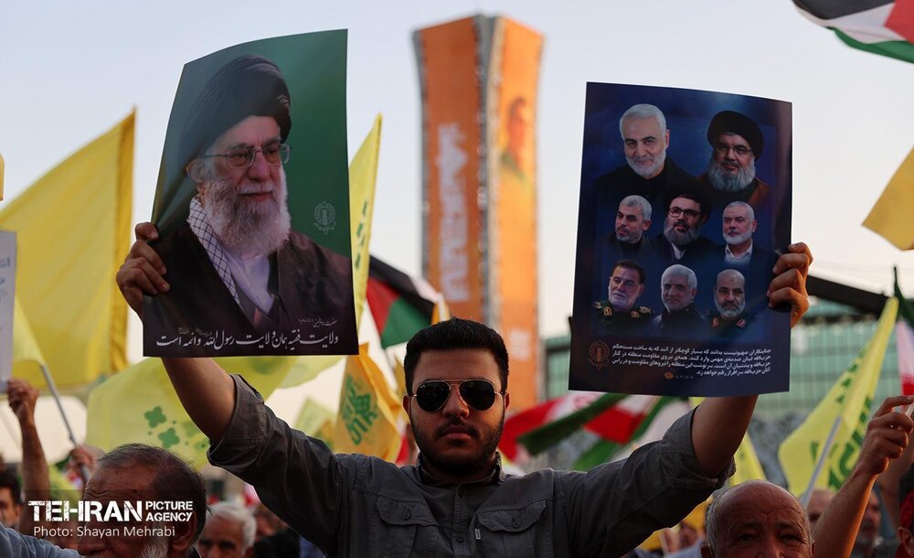 مراسم بزرگداشت شهدای مقاومت