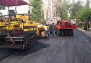 بهسازی معابر منطقه ۲ با توزیع بیش از ۵۵ هزار تن آسفالت