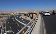 دسترسی شمال به جنوب بزرگراه آیت‌الله سعیدی افتتاح شد