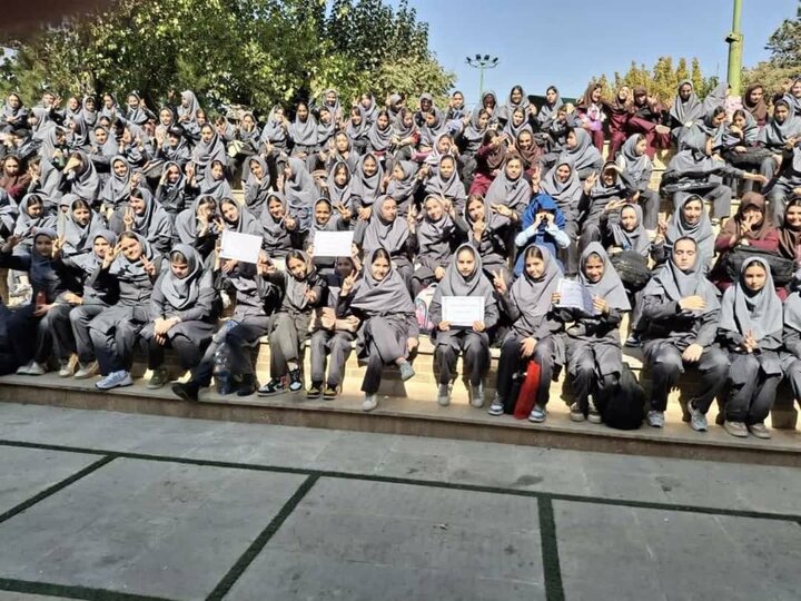 برگزاری جشنواره "دختران ریحان" در بوستان بهشت مادران منطقه ۳ 