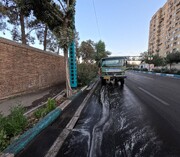 اجرای طرح پشتیبانی نگهداشت شهر در منطقه ۲۰