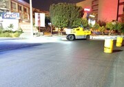 اجرای ۱۰ هزار متر مربع آسفالت مکانیزه در معابر منطقه ۵