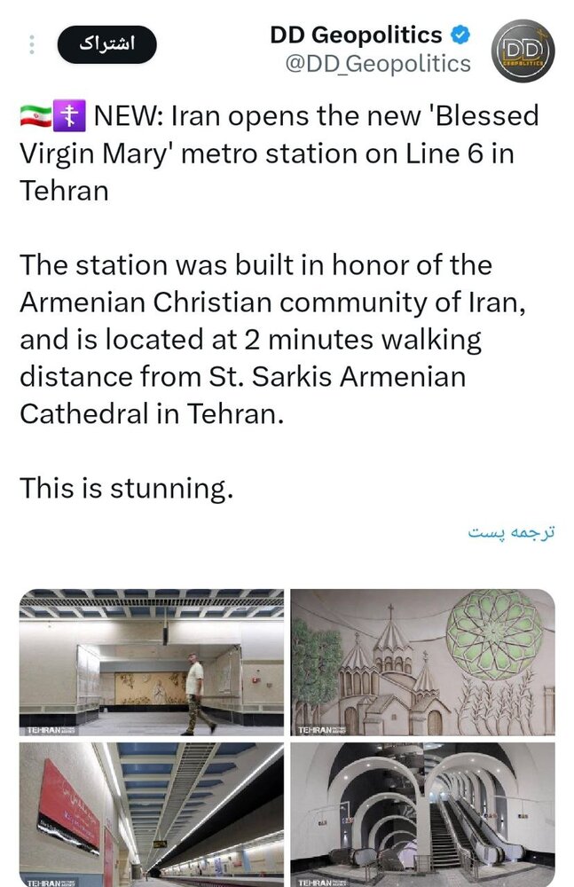 در حالی که غرب مدام درباره تساهل و تسامح سخنرانی می‌کنند، در ایران در زیرزمین این موضوع عملی می‌شود