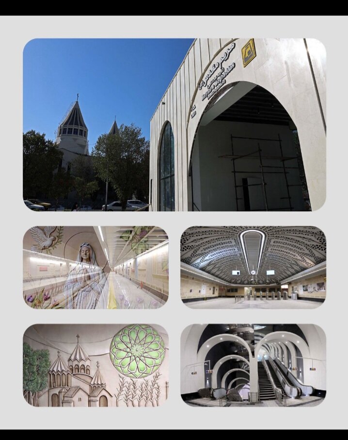 ساخت ایستگاه متروی مریم مقدس، نمایش همزیستی ادیان الهی در تهران است