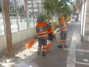 اجرای طرح نگهداشت شهر در سه محور پرتردد منطقه ۱۱