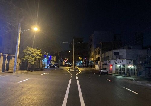 اجرای بیش از ۶ هزار متر خط‌کشی محوری در منطقه ۵