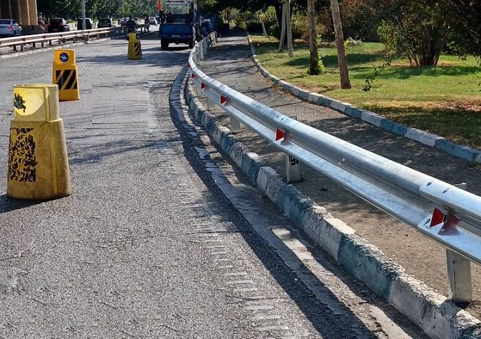 لوپ ارتباطی بزرگراه هاشمی رفسنجانی غرب به چمران جنوب ایمن‌سازی شد