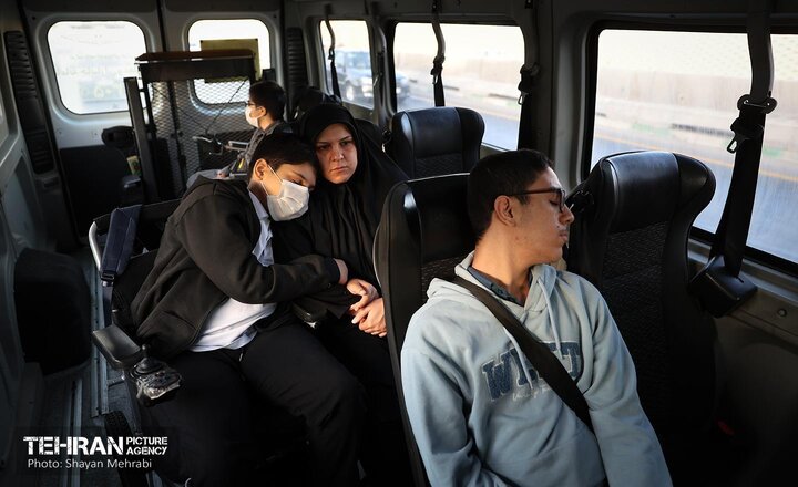 به وقت خدمت؛ سرویس خودرو رایگان دانش‌آموزان توان‌یاب