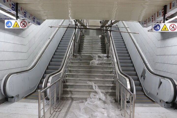 بهره برداری از دسترسی جدید ایستگاه میرزای شیرازی و ۴ دستگاه پله برقی در ایستگاه محمدیه