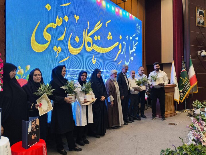 تجلیل از فرشتگان زمینی در سالروز میلاد حضرت زینب(س)