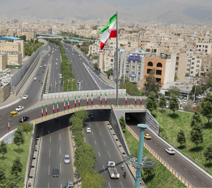 اجرای طرح زیبایی بصری در میدان سبلان و خیابان شهید قدوسی 