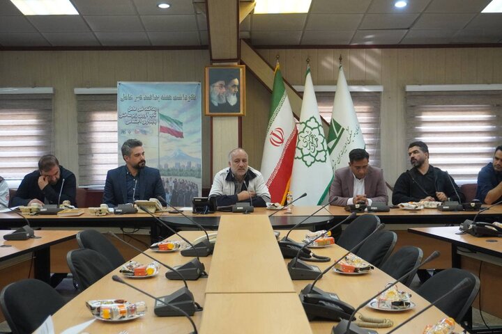 برگزاری تمرین دورمیزی پدافند غیرعامل در منطقه ۲۰