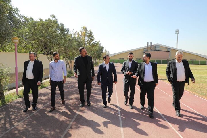 دیدار شهردار منطقه ۱۳ و رئیس فدراسیون دوومیدانی 