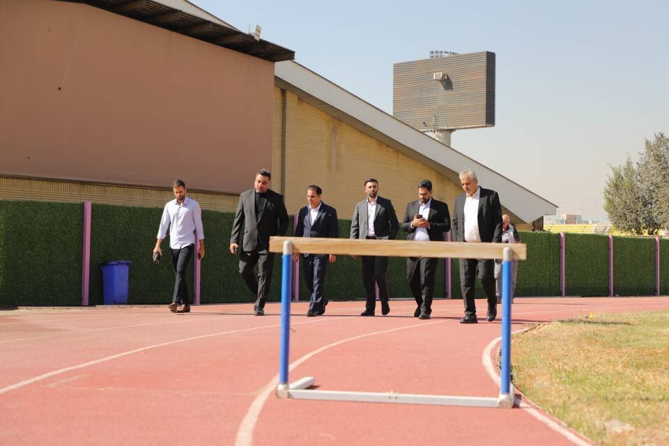 دیدار شهردار منطقه ۱۳ و رئیس فدراسیون دوومیدانی