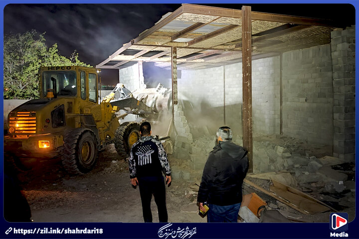 ۳.۵ کیلومتر از اراضی زراعی بخش حریم منطقه ۱۸ آزادسازی شدند 