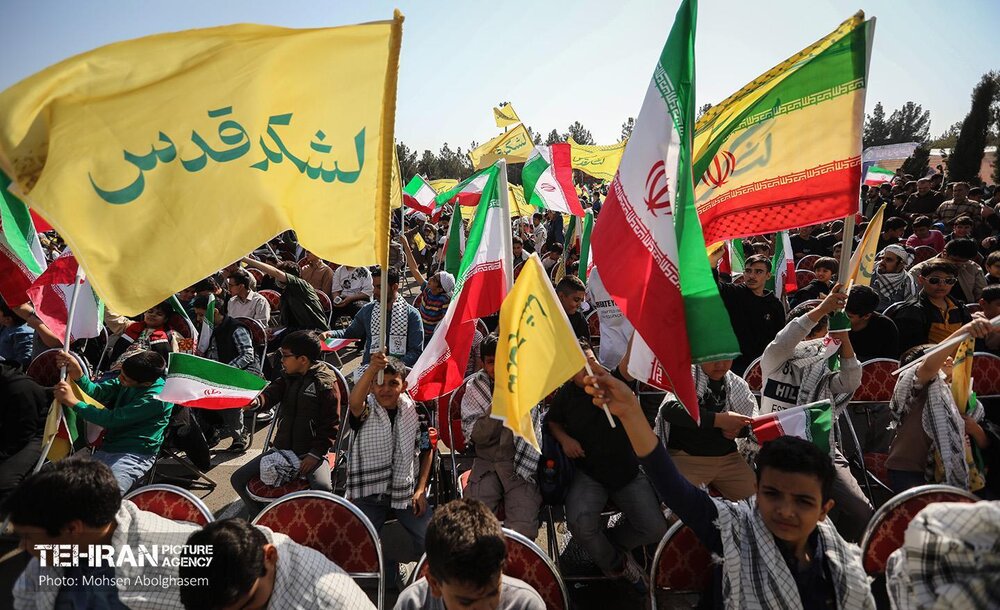 اجتماع نوجوانان آرمانی لشکر قدس