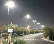 نصب ۶۰۰ پایه روشنایی در بهشت زهرا(س)