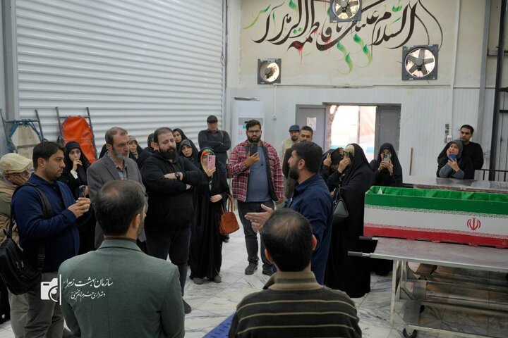 برگزاری سومین رویداد «رحیل» با حضور فعالان حوزه رسانه در بهشت زهرا(س)