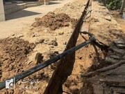 اجرای عملیات لوله‌گذاری و آبیاری تحت فشار در سازمان بهشت زهرا(س)