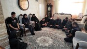 دلجویی هیأت اعزامی شهردار تهران از خانواده‌های پاکبانان جان‌باخته