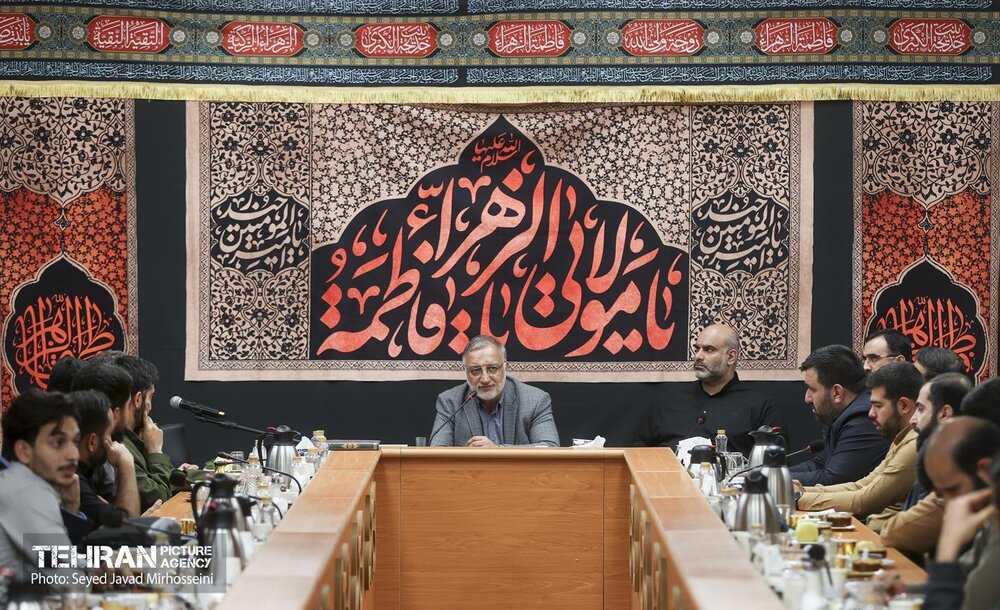 دیدار شهردار تهران با دانشجویان تشکل طرح آرمان