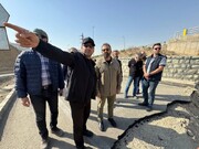 بازدید شهردار منطقه ۲۲ از روند اجرایی پروژه بزرگراه دوگاز و تقاطع غیرهمسطح آن با بزرگراه شهید خرازی