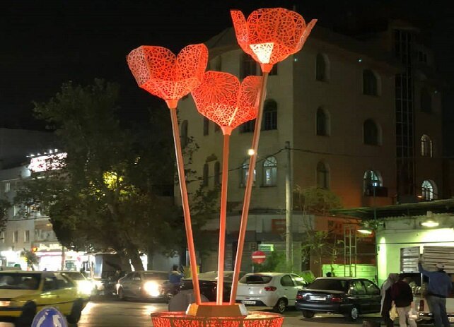 نصب المان‌های جدید موضوعی در میادین اصلی منطقه ۱۴