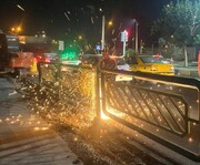 ساماندهی خط ویژه اتوبوس تندرو در منطقه ۹