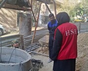 رعایت الزامات ایمنی، بهداشت و محیط زیست در عملیات احیای قنوات منطقه ۳