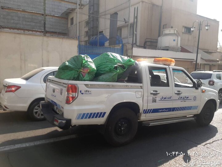 جمع‌آوری بیش از نیم تن خشال بازیافتی در سطح منطقه ۱۱