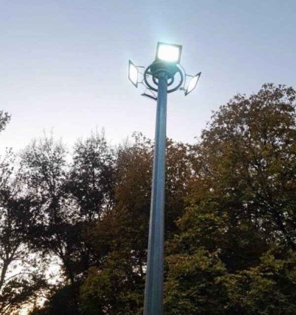 بهبود وضعیت روشنایی مجموعه حیات وحش بوستان ملت