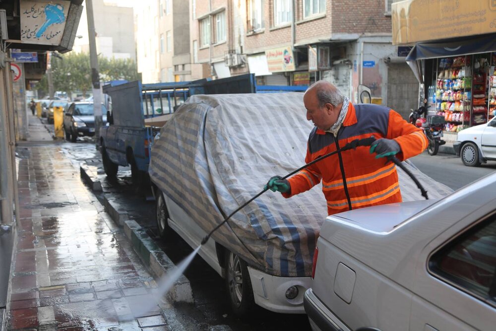 اجرای هشتمین مرحله طرح «کوچهپسکوچه» در بلوک ۳ محله هاشمی