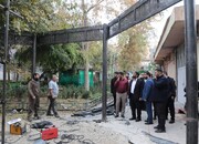 آغاز احداث اولین چایخانه امام رضایی‌ها در آستان امامزاده عبدالله