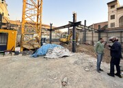 ادامه ساخت و ساز در مجاور کاخ گلستان کذب است+ مستندات