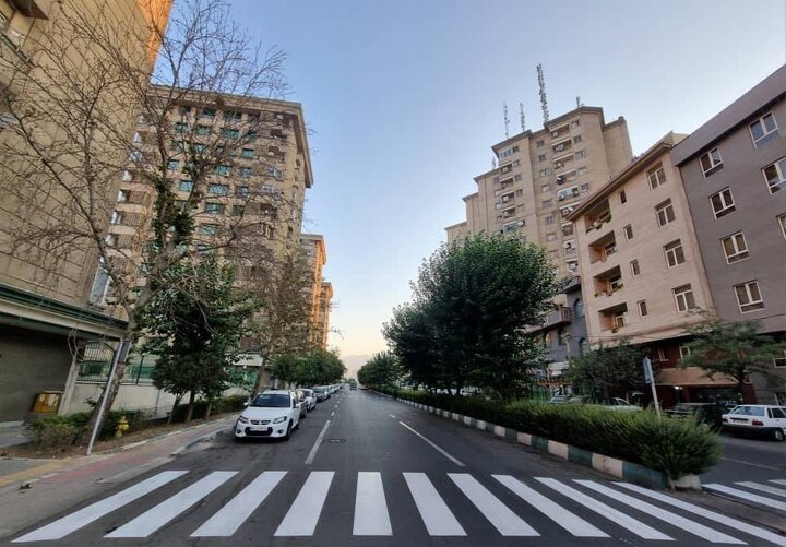 اجرای ۱۶۵ کیلومتر خط کشی محوری در منطقه ۹