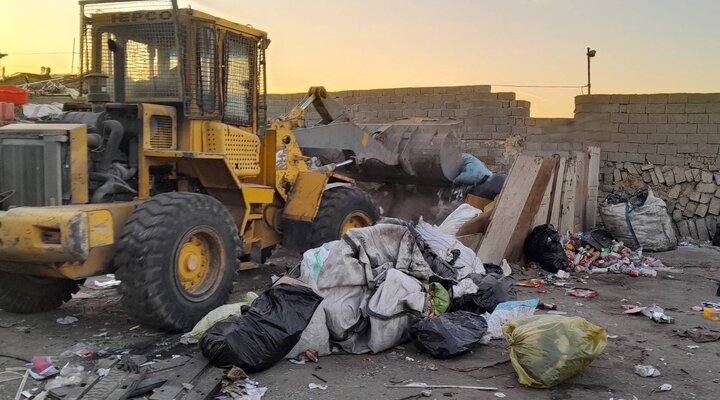 جمع‌آوری سه مرکز غیرمجاز دپوی پسماند خشک در ناحیه سه منطقه ۱۹