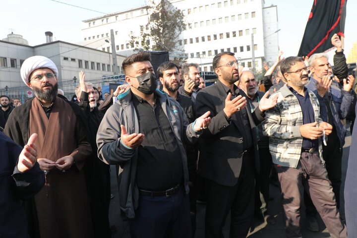 اجتماع بزرگ عزاداران فاطمی در منطقه‌ ۹