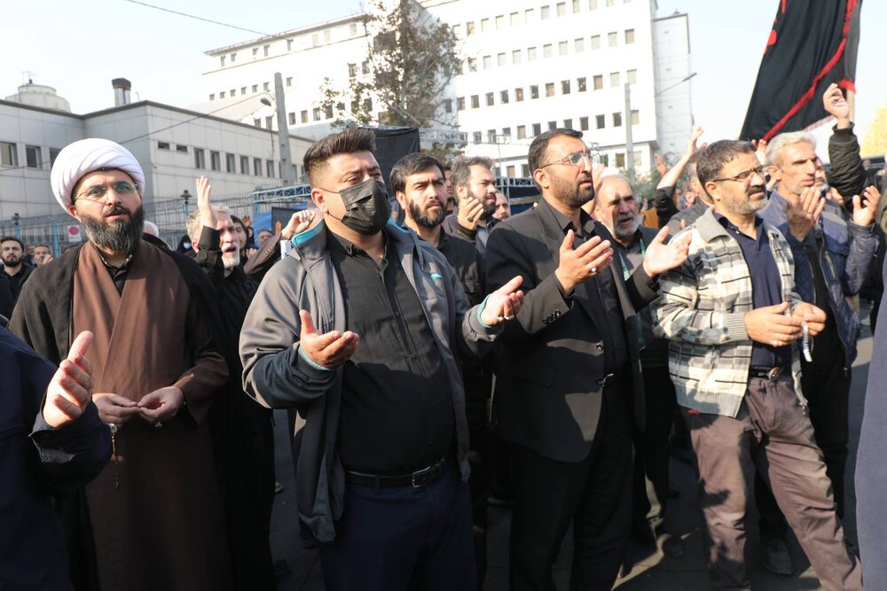 اجتماع بزرگ عزاداران فاطمی در منطقه‌ ۹