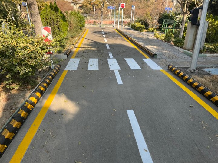 نونوار شدن پارک آموزش ترافیک منطقه ۹