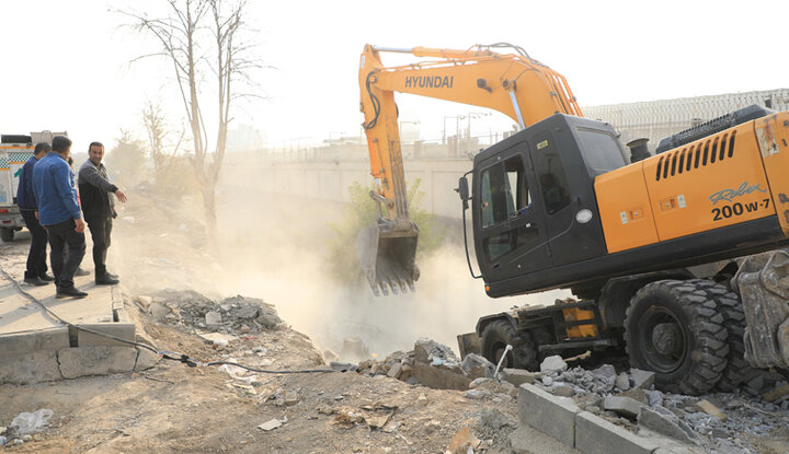 آزادسازی بیش از هفت هزار متر مربع از املاک معارض برای تکمیل باغ‌راه حضرت زهرا (س)