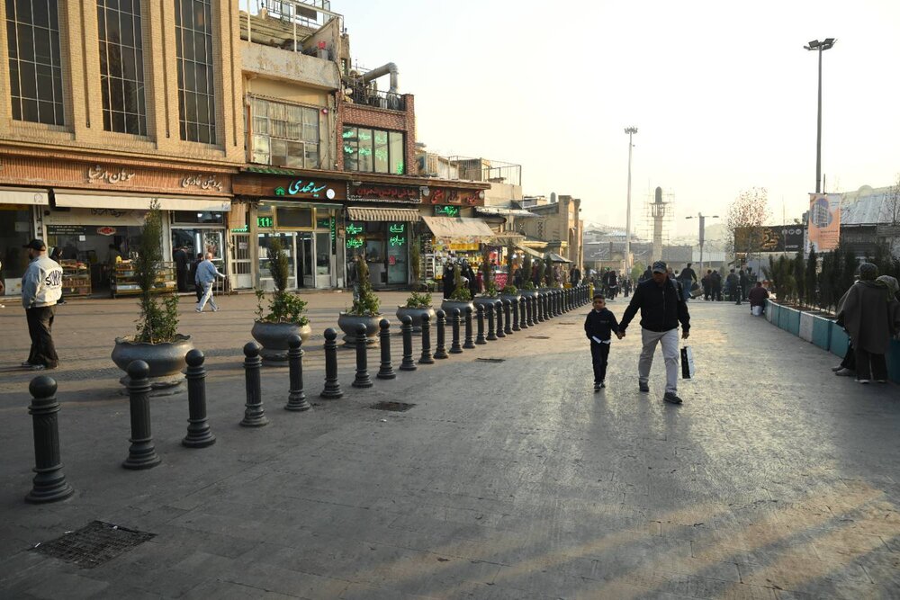 پاکسازی محور تجریش تا شریعتی از بساط گستران