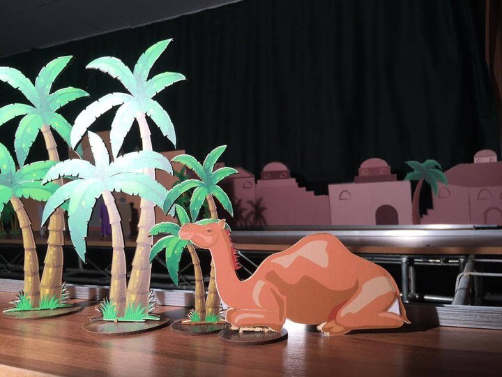 اجرای نوآورانه «حرمت» با تکنیک تئاتر کاغذی در دارالقرآن منطقه ۱۳