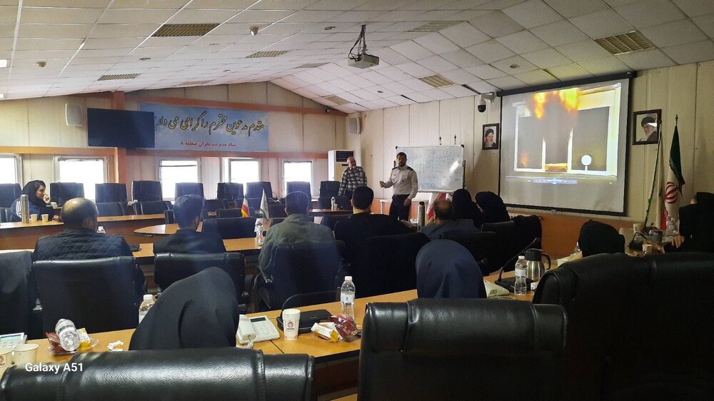 ارتقاء توان واکنش در شرایط اضطراری در منطقه ۸ 