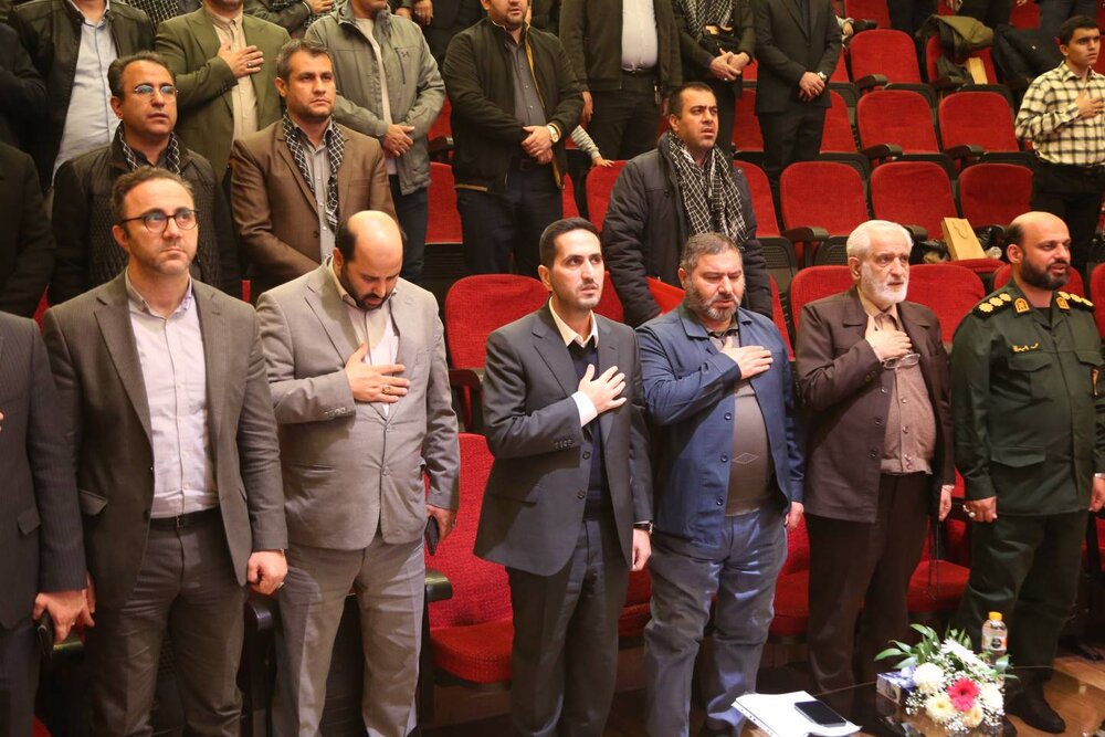 برگزاری گردهمایی فرماندهان بسیج ناحیه مقداد در منطقه ۱۰