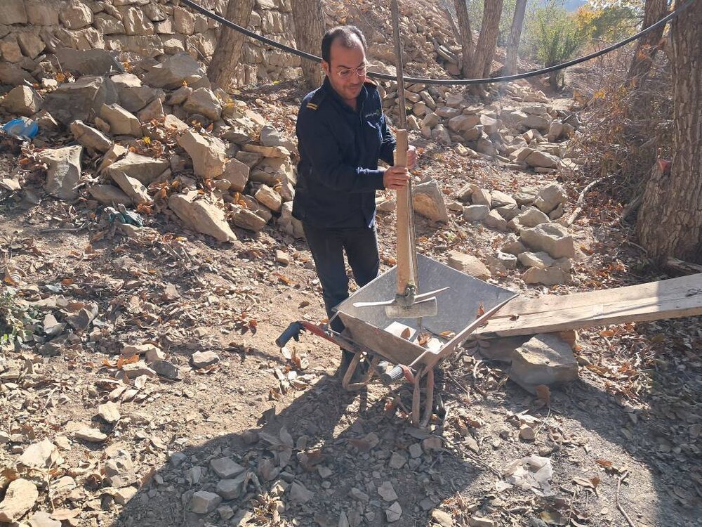 جلوگیری از ساخت‌وساز غیرمجاز در جاده سنگان