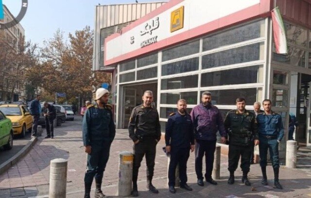 آغاز دومین مرحله طرح ساماندهی بساط‌ گستران در ایستگاه متروی قلهک