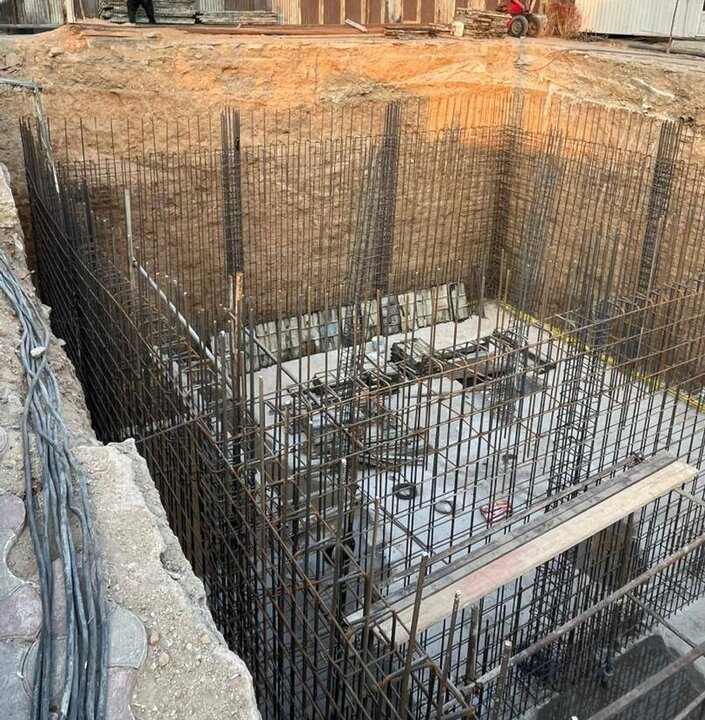 پیشرفت ۵۰ درصدی عملیات احداث مخزن ذخیره آب بوستان سمیه در ناحیه ۴